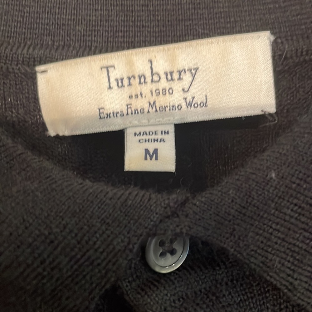 Collared Black Sweater - image 2